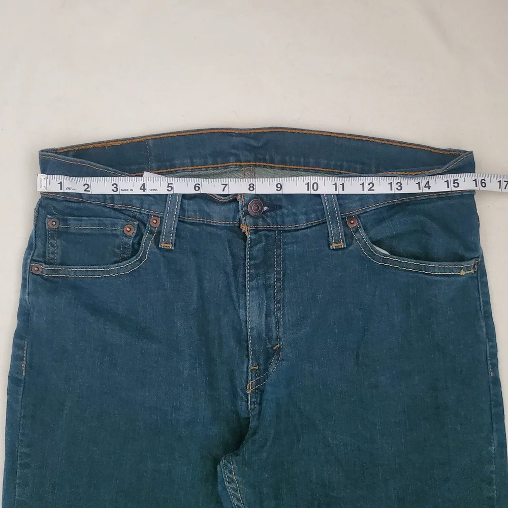 Levi's Men's (2 JEANS) Strauss 511 Slim Fit Blue Jeans W 33 L 32 - Picture 10 of 16